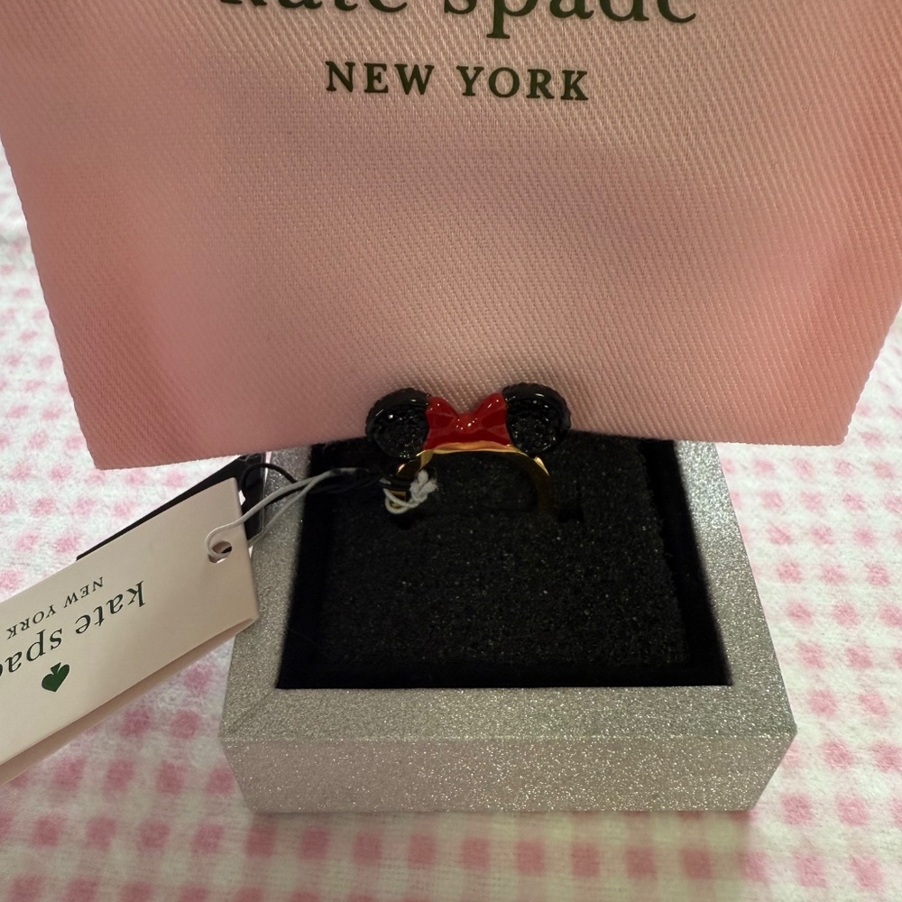 Kate Spade x Minnie Mouse Disney collab ring - Picture 7 of 7